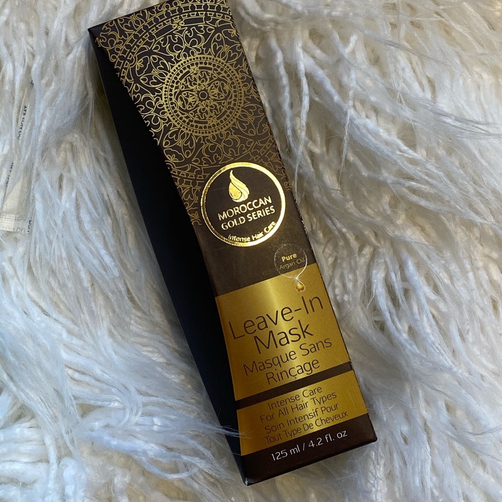 Moroccan Gold Series Leave In Mask